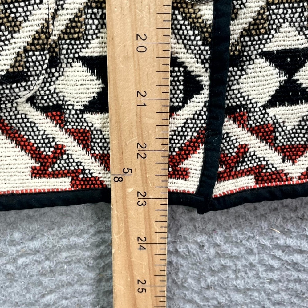 Vintage Jane Ashley Tapestry Jacket Womens Small Aztec Boho Southwestern Horse - Picture 4 of 8